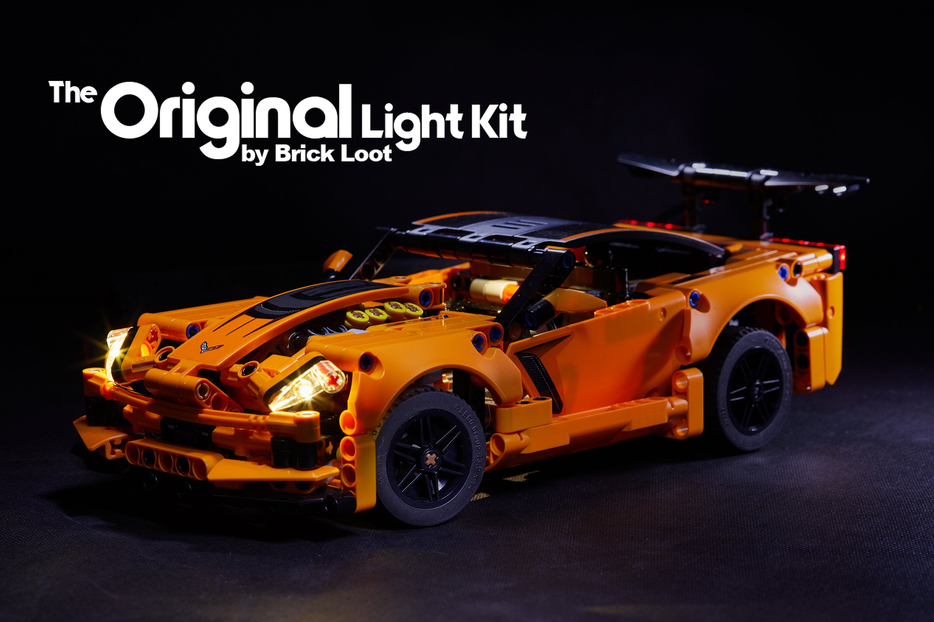 LED Light Up Kit For LEGO 42093 Technic Series Chevrolet Corvette ZR1 Lighting 