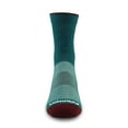 thumbnail image 5 of USA Made - Running Mini Crew Socks - Merino Wool Micro Cushion - Moisture Wicking Running Sock - Blue - Large, 5 of 5