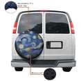 thumbnail image 4 of KAKALAD Van Gogh Starry Sky 02 Spare Tire Cover Universal Vehicle Accessories Buckle Car Tools 15”in, 4 of 6