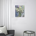 thumbnail image 3 of Add Modern Elegance with Art Floral Bathroom Wall Decor - Perfect for Bedroom or Kitchen, Size 12x16., 3 of 7