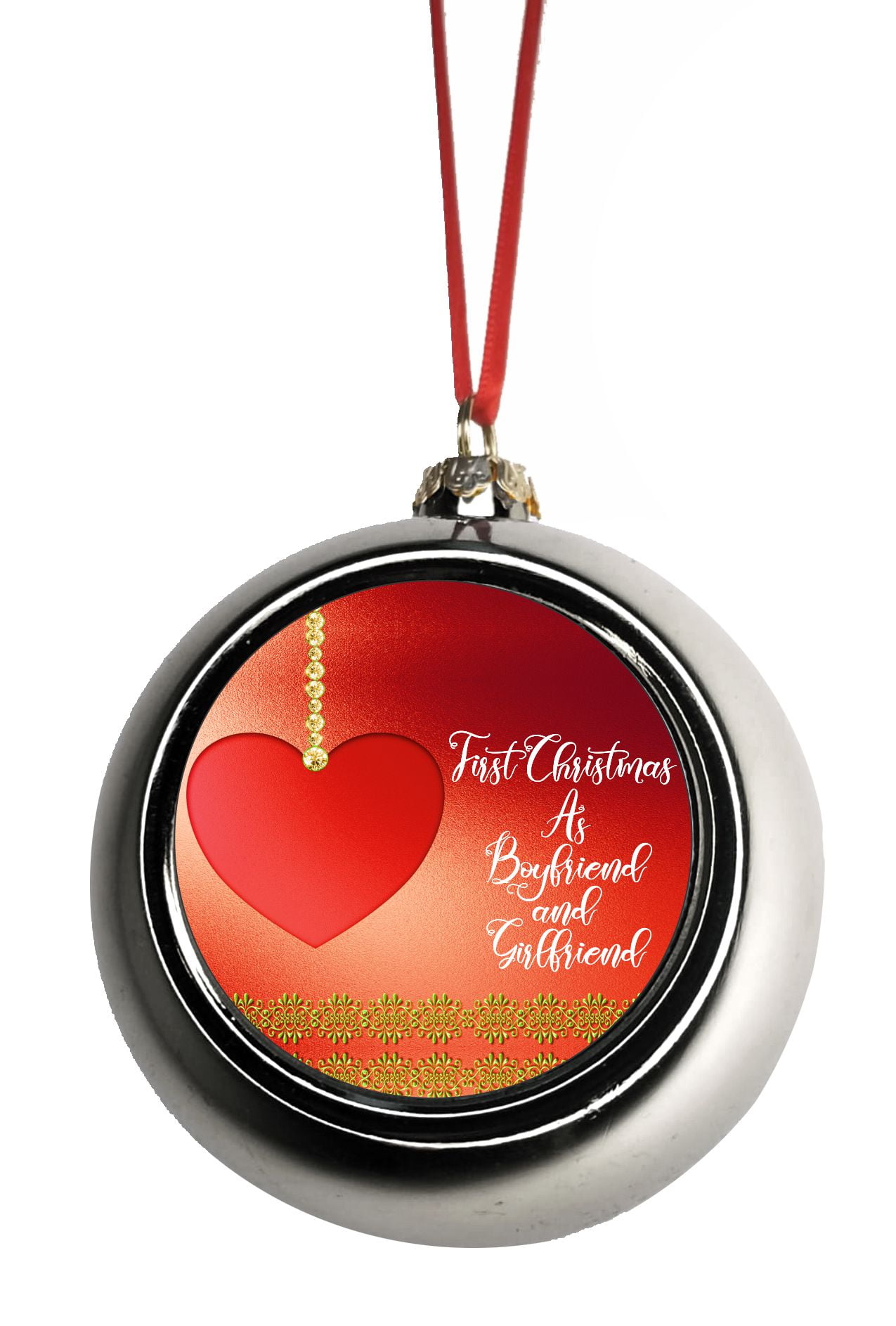 boyfriend girlfriend christmas ornaments
