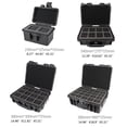thumbnail image 3 of Huhudde Watch Box Portable 2/8/12/20 Slots Watch Display Storage Case Organizer EVA Shockproof Suitcase Waterproof Accessories, 3 of 16