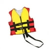 USCG Approved Water or Swimming Pool Red and Yellow Child Life Vest for Boys - Up to 50lbs