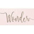 thumbnail image 2 of Kimberly, Allen 32x18 White Modern Wood Framed Museum Art Print Titled - BelieveWonder, 2 of 4