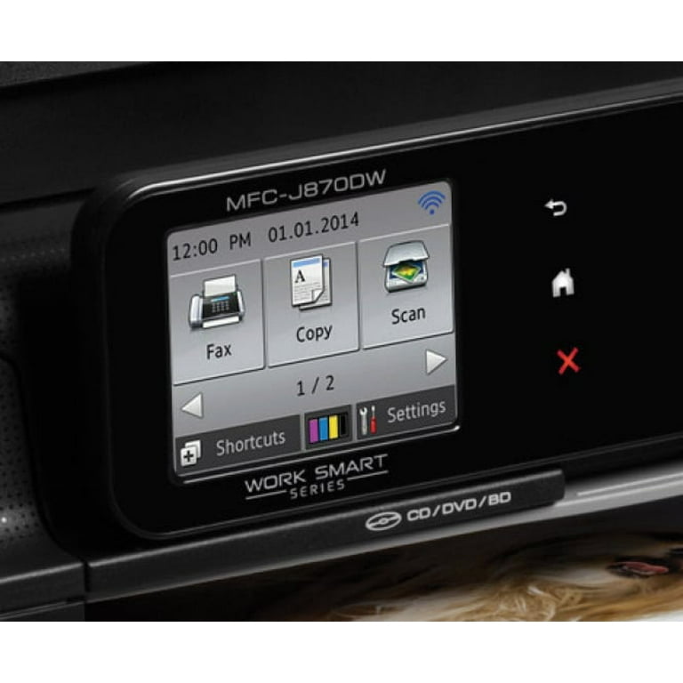 Brother MFC-J870DW All-in-One Color Inkjet Printer, Wireless
