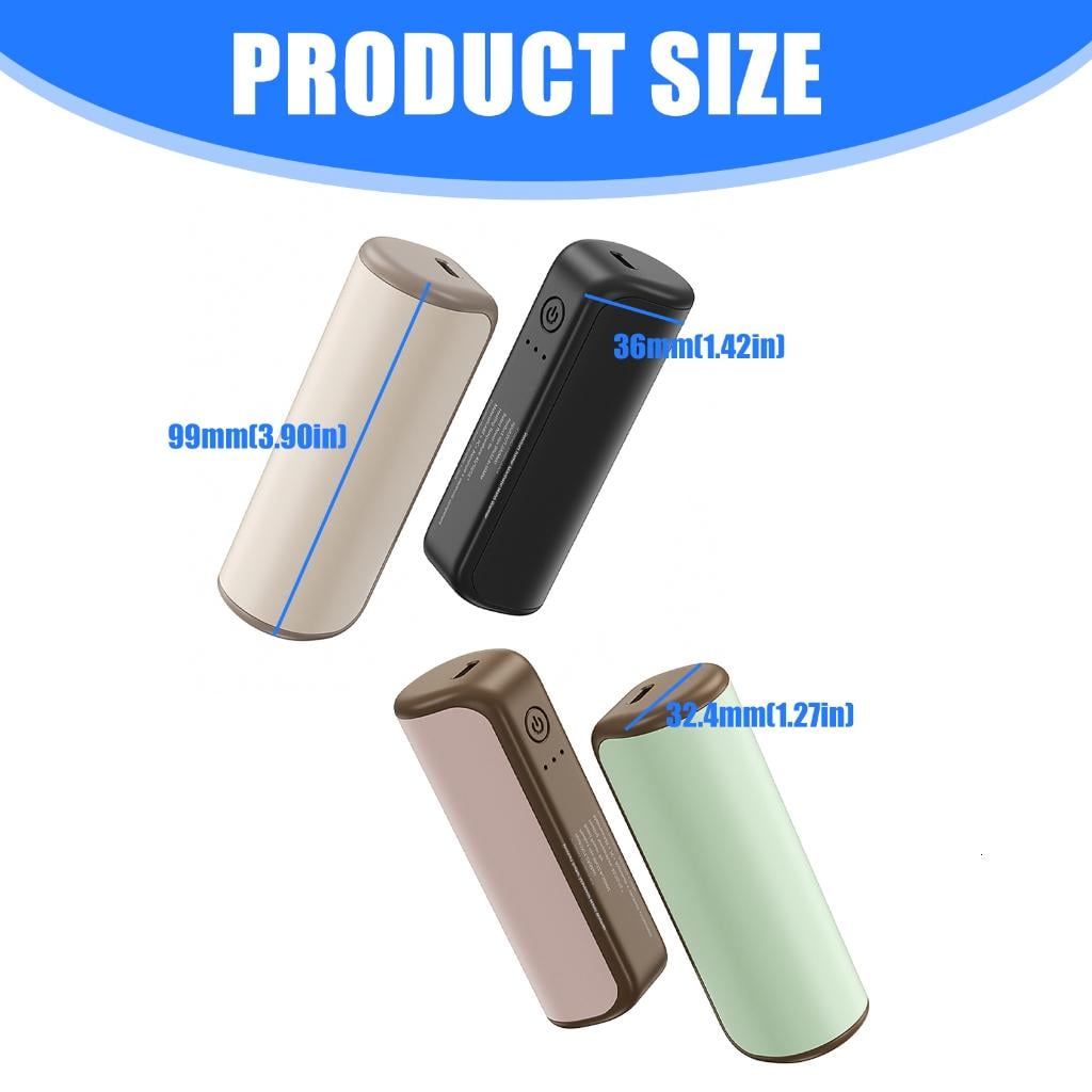 Giaone Split Magnetic Hands Warmers 3 Second Heat 3000mAh