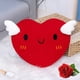 thumbnail image 1 of Almohada de San Valentín | Peluche de algodón suave | Bonita decoración para el hogar | Regalo navideño para niños y adultos | 38 x 35 x 15 cm, rojo o marrón, 1 of 5