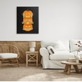 thumbnail image 2 of Stupell Industries Hear See Speak No Evil Pumpkins Graphic Art Gallery Wrapped Canvas Print Wall Art, Design by Linda Birtel, 2 of 7