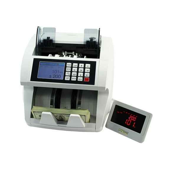 Money Counter Machine with LCD Display Printing Currency Counting Machine Fake Money sorting Machine Mixed Denomination Bill Counter ,Accurate and Fast