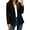 Black, variant on Womens Linen Blazer Women Long Sleeve Slim Fit One Button Business Work Office Suit Jacket with Pockets Yellow S