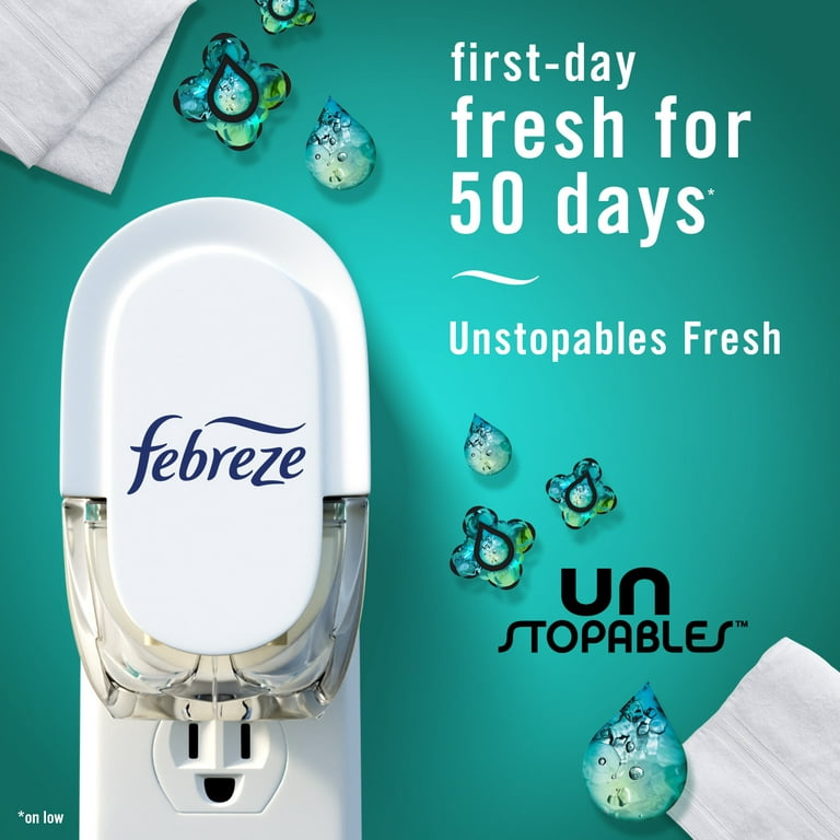 Febreze Unstopables Fresh Air Freshener (3 Count, 8.8 oz. Each) :  : Health & Personal Care
