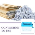 thumbnail image 4 of OULII 1Pack Portable Hand Operated Shredder Tabletop Manual Cutting Privacy Protection Home Office Supplies 8.5In, 4 of 8