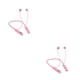 thumbnail image 3 of Auricular ABS Bearachild Cuello colgante Bluetooth 5.2 A prueba de agua Rosa 2Conjunto, 3 of 6