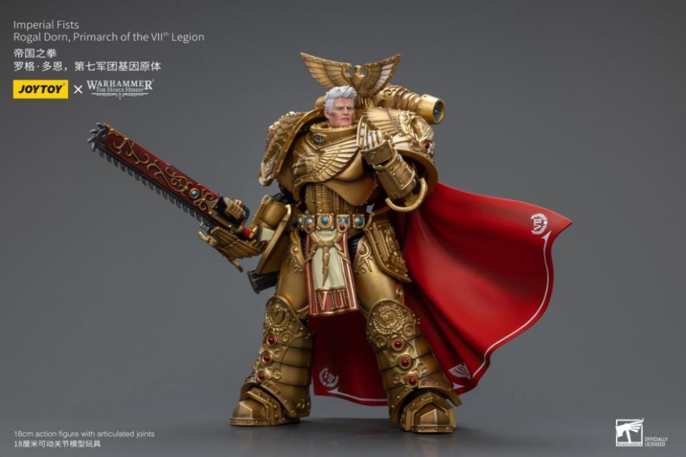 Warhammer 40K - Imperial Fists - Rogal Dorn, Primarch of the VIIth Legion