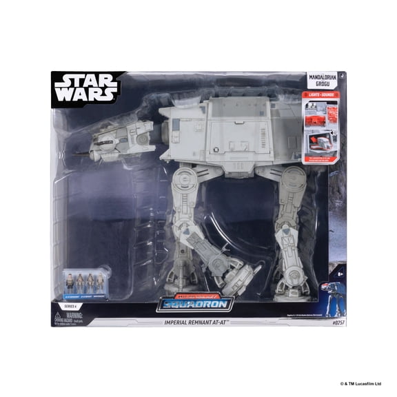 Star Wars™ Micro Galaxy Squadron Imperial Remnant AT-AT - 10-inch Vehicle and Four 1-inch Micro Figure Accessories