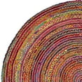 thumbnail image 6 of SAFAVIEH Cape Cod Miah Geometric Area Rug, Red/Multi, 6' x 6' Round, 6 of 6