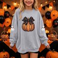 thumbnail image 2 of Hoodie for Kids Dqueduo Children's Halloween Prints Casual Loose Fleece Lined Long Sleeve Round Neck Hoodie Sweatshirt For Kids, 2 of 8