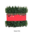 thumbnail image 3 of Wosthever Atmósfera festiva con guirnalda decorativa verde abeto Decoración navideña DIY Guirnalda navideña verde 10 m Type3 NO3, 3 of 6