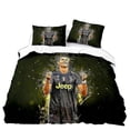 thumbnail image 1 of Ensemble de Literie Imprimé Numérique Football Star 3 Pcs Ensemble de Literie Rêve d'Enfant Housses de Couette et Taies d'Oreiller, 1 of 3