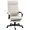 Crème Blanche, variante sur Vinsetto Chaise de Bureau à Dossier Haut en Lin Chaise d'Ordinateur pour Bureau Blanc Crème