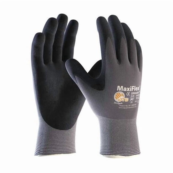 Pip VF,Coated Glove,S,Blk/Gry,395M68,PR 34-874V/S