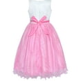 thumbnail image 3 of Flower Girls Dress Pink Sequin Wedding Party Bridesmaid 4 Years, 3 of 6