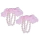 thumbnail image 3 of 2x10 Piezas Bandas de Ramillete de Muñeca Soporte Perlas de Encaje Decoración de Boda Rosa Sunnimix Bandas de ramillete de muñeca, 3 of 8