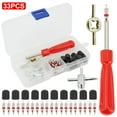 thumbnail image 1 of Bgsha Car Bicycle Slotted Handle Tire Valve Stem Core Remover Screwdriver Repair Tool, 1 of 9