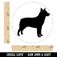 thumbnail image 2 of Australian Cattle Dog Solid Self-Inking Rubber Stamp Ink Stamper - Yellow Ink - Small 3/4 Inch, 2 of 7
