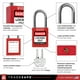 thumbnail image 5 of Lockout Tagout Lockout Locks Station TRADESAFE Loto con 10 candados, 5 of 8
