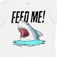 thumbnail image 4 of Inktastic Feed Me with Shark Head Boys or Girls Toddler T-Shirt, 4 of 5