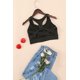thumbnail image 2 of ABPHQTO Sujetador deportivo push up deportivo negro para mujer, 2 of 5