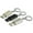 Black, variant on DNA Motoring KEYC-T2-SL 3D Miniature Car Shock Absorber Style Keychain (Silver)