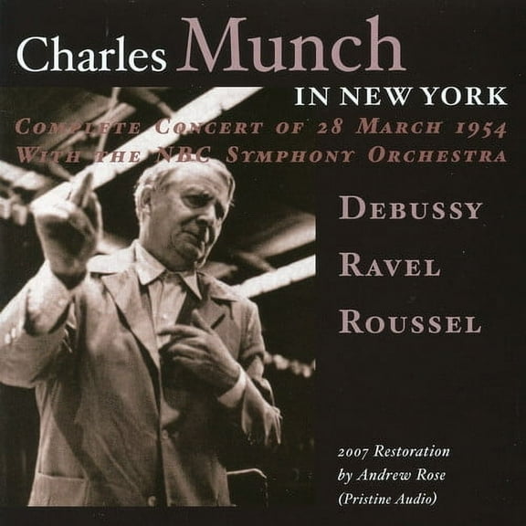 Charles M NCH - Charles Munch in New York - Music & Performance - CD