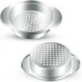thumbnail image 2 of 2 Pcs Can Strainer Stainless Steel Tuna Can Strainer Food Can Strainer Sieve Oil Drain y14182, 2 of 6