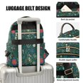 thumbnail image 3 of FORMRS Mini Backpack Purse for Women Quilted Travel Daypack Casual Shoulder Bag, Green Christmas Forest, 3 of 7