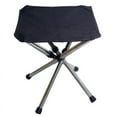 thumbnail image 2 of Original Force Forest Red Trim Small Stainless Steel Telescopic Folding Stool - Lightweight, Rust-Resistant Portable Seating for Camping, Fishing & Outdoor Adventures, Wholesale Available, 2 of 6