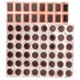 thumbnail image 1 of Assorted Color Rubber Inner Tube Patch Kit for DIY Bicycle Tire Repair, Lightweight and Portable, 2 Sheets, 1 of 5
