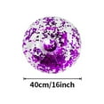 thumbnail image 2 of 16 In Inflatable Outdoor Ball In Orange for Sunny Beach Vacations and Family Water Sports Activities Durable PVC Pool Supply, 2 of 8