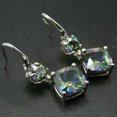 thumbnail image 3 of QQTDFG Gorgeous 925 Silver Drop Earrings for Women Cubic Zircon Jewelry A Pair/set-#1, 3 of 5