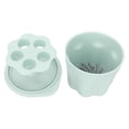 thumbnail image 4 of Makeup Brushes Cleaning Box Soft Silicone Nail Art Brushes Washing Tool with Drying Rack Green, 4 of 5