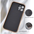thumbnail image 5 of FYBTO Compatible with iPhone 12 Pro Max Glitter Luxurly Plating Case, Unique Full Camera Lens Protection, Shockproof Edge Bumper Slim Soft TPU Phone Case [6.7 inch] -White, 5 of 5