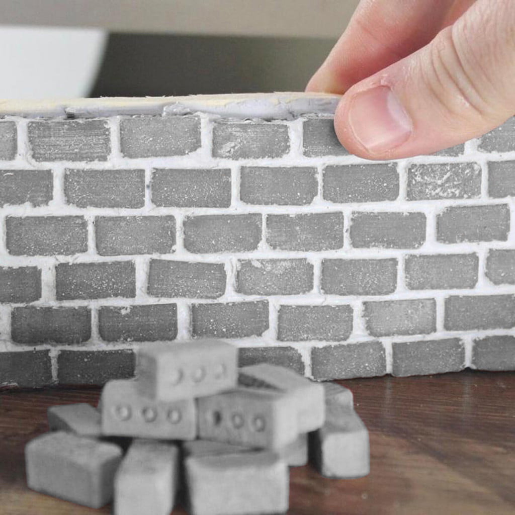 Hot Mini Cement Bricks And Mortar Let You Build Your Own Tiny Wall Mini Toys Y 