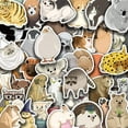 thumbnail image 5 of 50Pcs Mixed Animals Rabbit Panda Cat Sticker Aesthetic Diy Korean Stationery Dec, 5 of 6