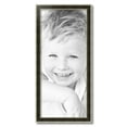 thumbnail image 2 of ArtToFrames 13" x 30" Black Panel With Silver Lip Picture Frame, 13x30 inch Multi Wood Poster Frame (WOM-5093),  Pack, 2 of 7