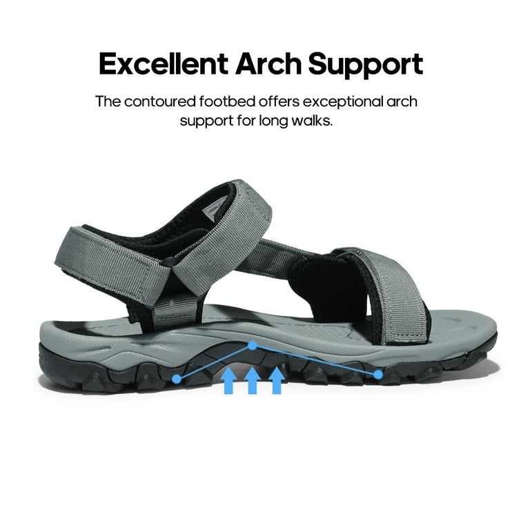 NORTIV Mens Summer Athletic Open Toe Arch Support Sandal Size 11 Amazon.com | NORTIV 8 Men main image 2
