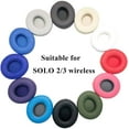 thumbnail image 5 of Aiivioll Replacement Ear Pad Ear Cushion Ear Cups Ear Cover Earpads is Compatible with Solo 2.0 3.0 Wireless Headphone by Dr. Dre Professional Replacement Ear Pads Cushions (Dark Grey), 5 of 5