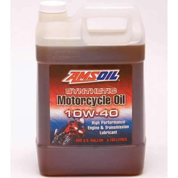 Amsoil 10w 40 Advanced Synthetic Motorcycle Oil Mcf1g Ca Walmart