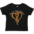 thumbnail image 3 of Inktastic Leukemia Awareness with Orange Ribbon Heart Boys or Girls Toddler T-Shirt, 3 of 5