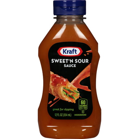 (3 Pack) Kraft Sweet 'n Sour Sauce, 12 fl oz (Best Sweet And Sour Sauce In A Jar Uk)